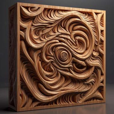 Patterns and decorations stl illusion 3 3d model